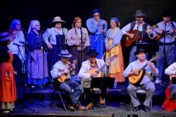 Nuevo grupo folclórico Aires del Norte Agáldar en Gran Canaria (Foto Francisco Javier Santana)